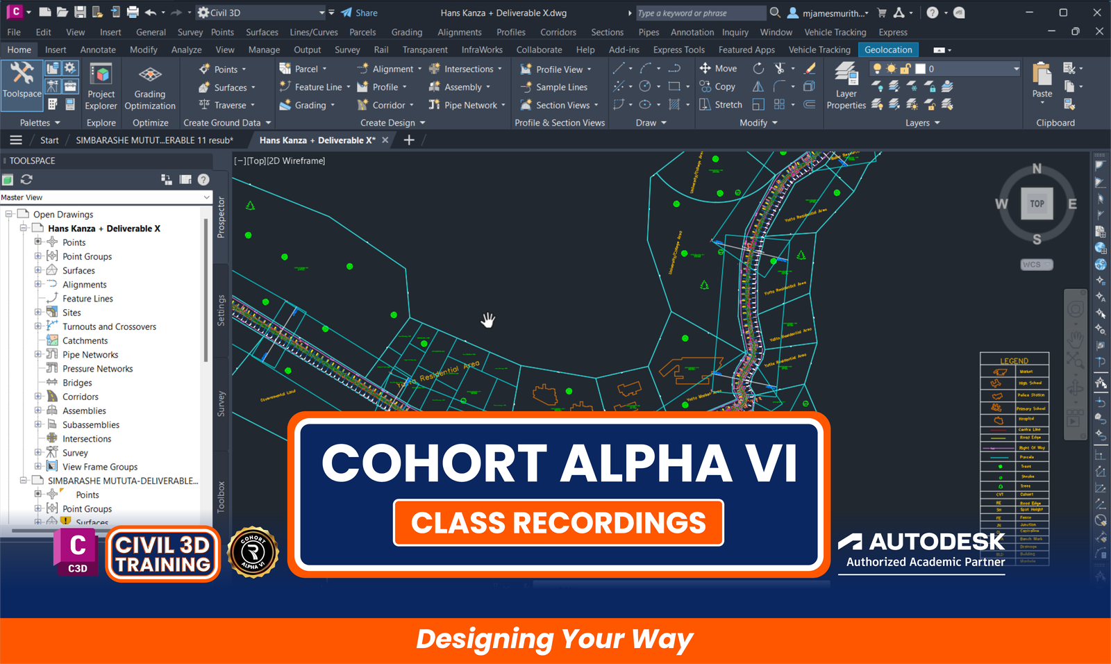 Cohort Alpha VI Road Design Training Experience