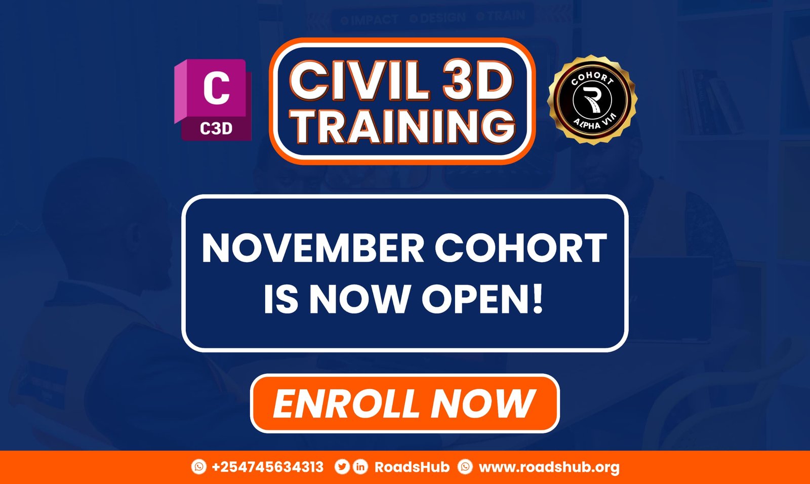 Live Civil 3D For Road Design Training – November 2024 Intake