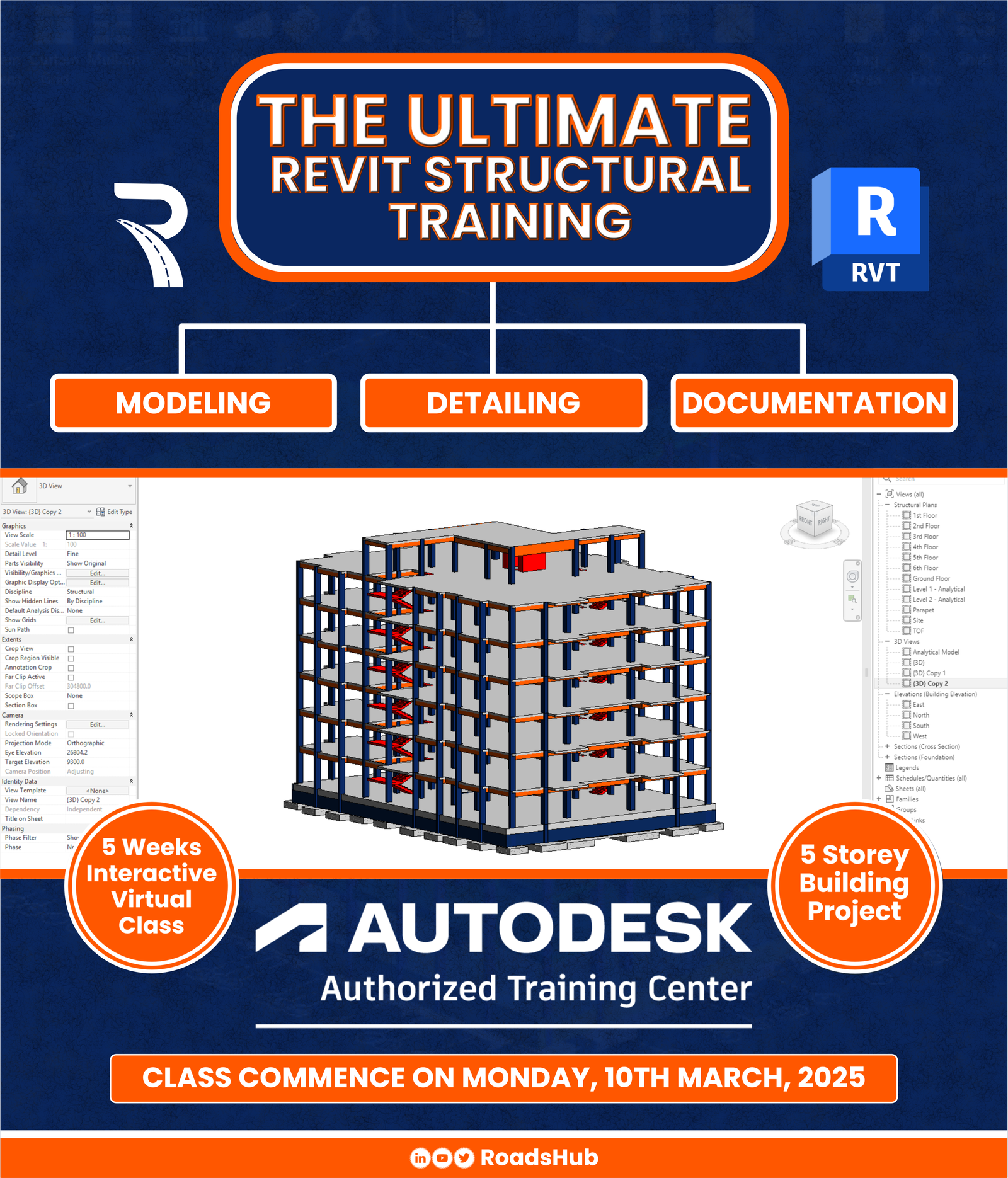 The Ultimate Revit For Structural Design Training – MARCH 10, 2025