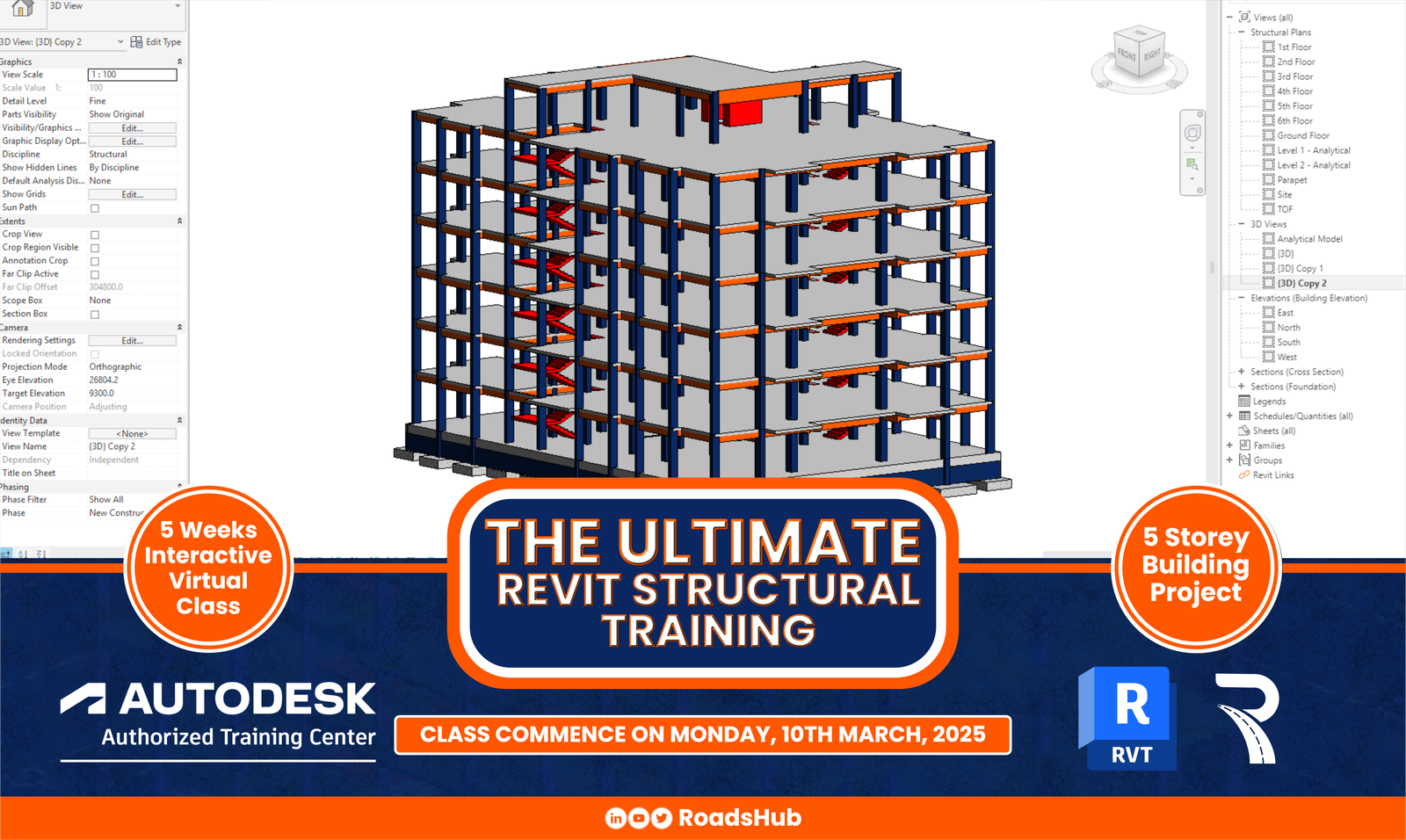 The Ultimate Revit For Structural Design Training – MARCH 10, 2025