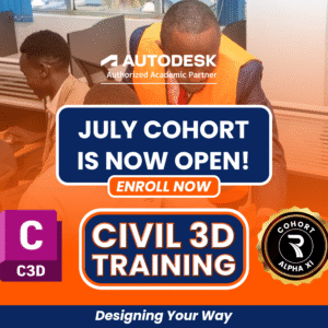 Live Civil 3D For Road Design Training – JULY 2025 ENROLLMENT