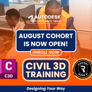 Live Civil 3D For Road Design Training – AUGUST 2025 ENROLLMENT