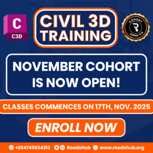Live Civil 3D For Road Design Training – November 2025 ENROLLMENT