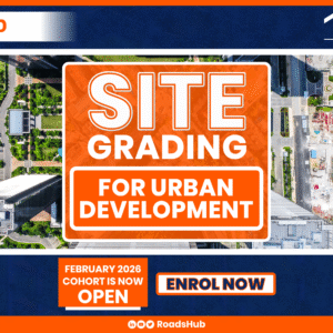 Site Grading For Urban Development Professional Training- FEB 10, 2026 ENROLLMENT