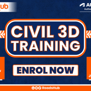 Civil 3D For Road Design Live Training – July 9, 2026. Enroll Today