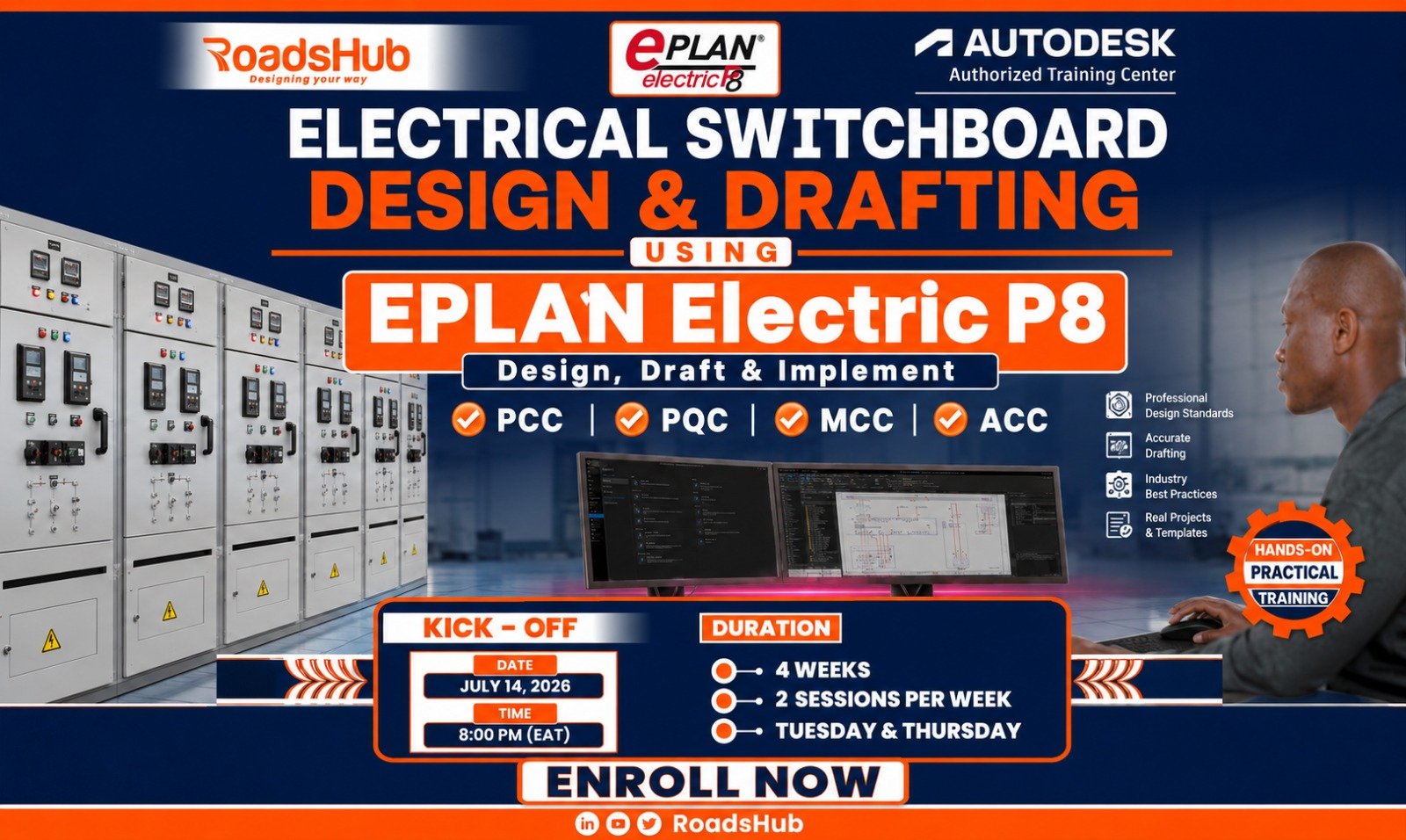 ELECTRICAL SWITCHBOARD DESIGN & DRAFTING USING EPLAN ELECTRIC P8