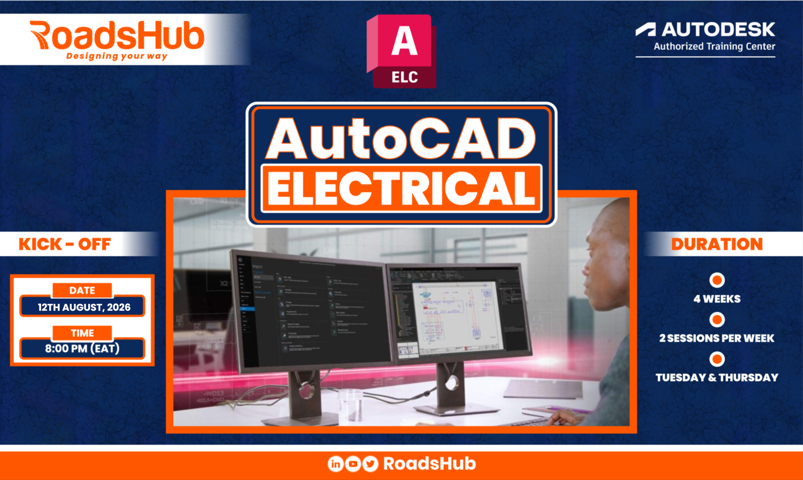 AutoCAD Electrical Professional Training -August 12, 2026
