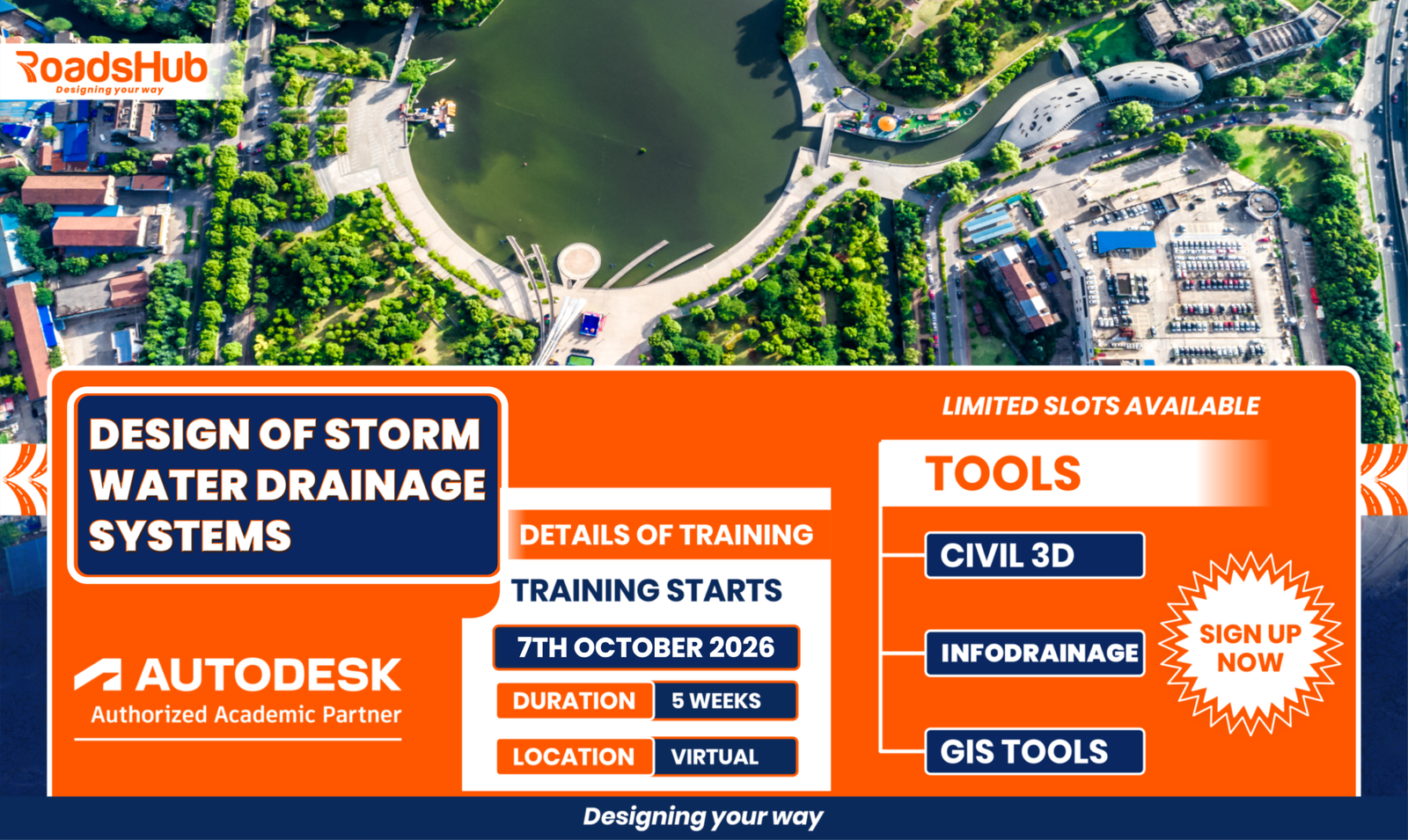 Design of Resilient Storm water Drainage Systems – October 5, 2026